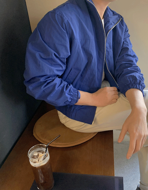 하이넥 윈드 자켓 (4color)